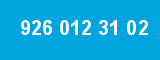 926 012 31 02